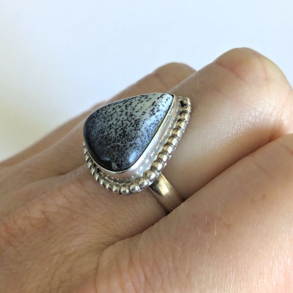 Vintage Dendrite Ring - Picture 4 of 6